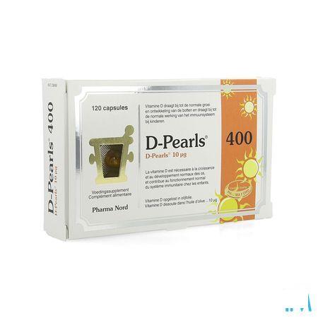 D-pearls 400 Capsule 120  -  Pharma Nord