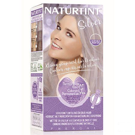 Silver Permanente Kleur Fl 170Ml  -  Mannavita