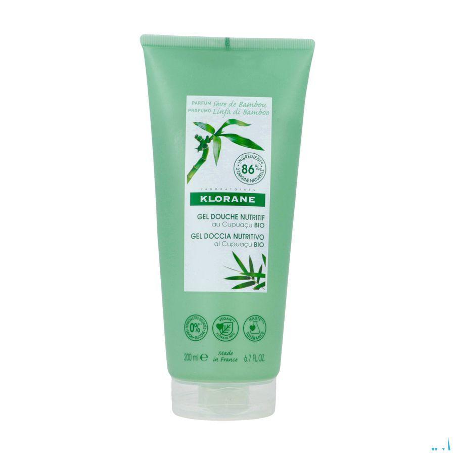 Klorane Lichaam Douchegel Seve Bamboe 200 ml