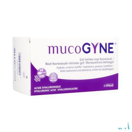 Mucogyne Intieme Gel N/hormonaal Unidose 8x5 ml