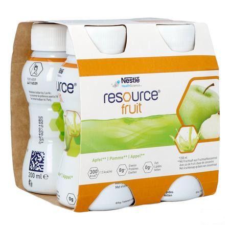 Resource Fruit Appel 4X200 ml 12415241