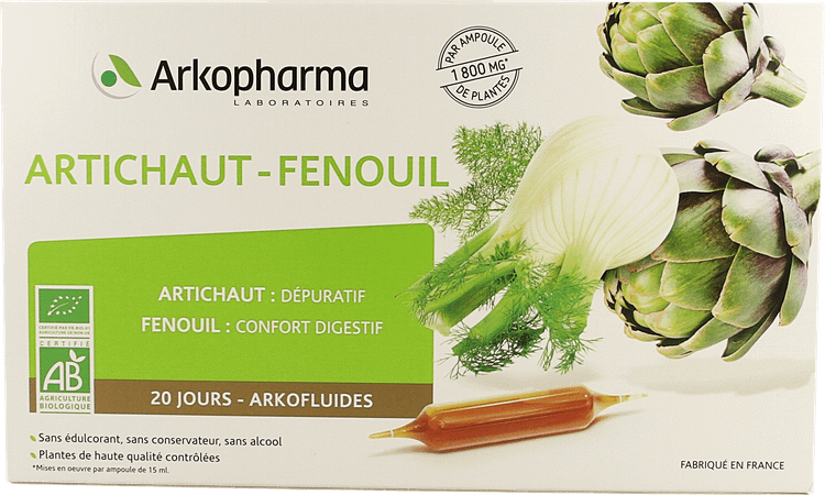 Arkofluide Artisjok Ampullen 20x15 ml  -  Arkopharma