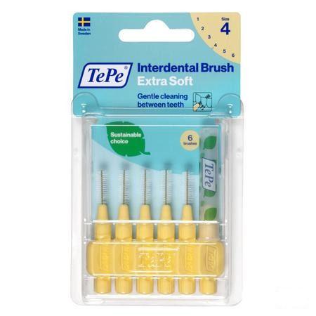 Tepe Interdental Brush 0,70mm Yellow X-soft 6