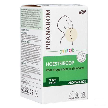 Aromaforce Sirop Toux Enf. Dm Sach 20X5ml  -  Pranarom