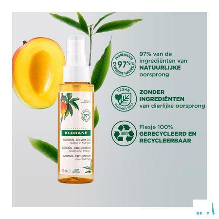 Klorane Capilaire Olie Mango 100 ml