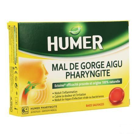 Humer Faryngitis Tabletten 20  -  Urgo Healthcare