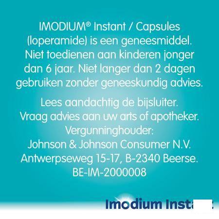 Imodium Instant Smelttabletten 60