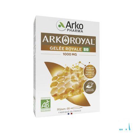 Arkoroyal Gelee Royale 1000 mg Ampoule 20x10 ml  -  Arkopharma