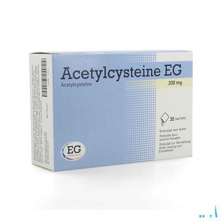 Acetylcysteine EG Sachets 30x200 mg  -  EG