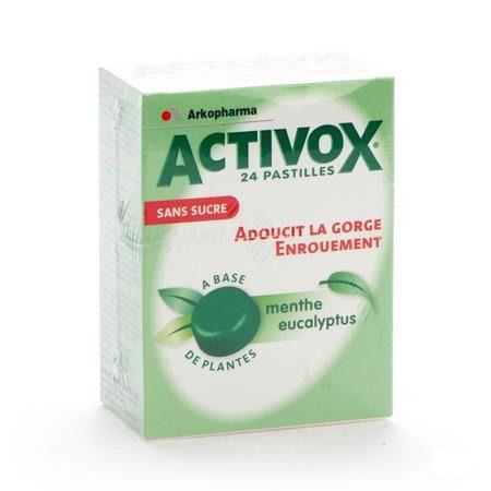 Activox Menthe-eucalyptus Ss Pastille 24 3567567  -  Arkopharma