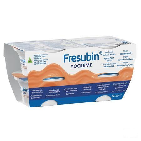 Fresubin Yocreme Peche-abricot 4x125 gr 7119701  -  Fresenius