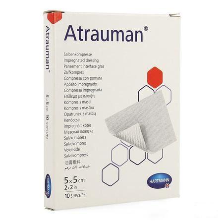 Atrauman 5x5cm St. 10 P/s  -  Hartmann
