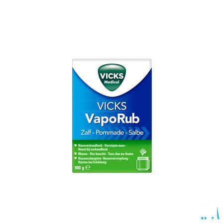 Vicks Vaporub Pommade - Zalf 100 gr