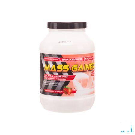 Mass Gainer Aardbei Poeder 1,3kg
