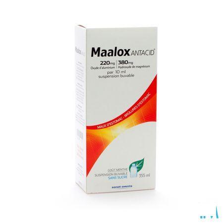 Maalox Antacid 220/380 Suspensie Oraal 355 ml