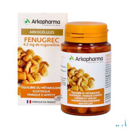 Arkogelules Fenugrec Comp 40
