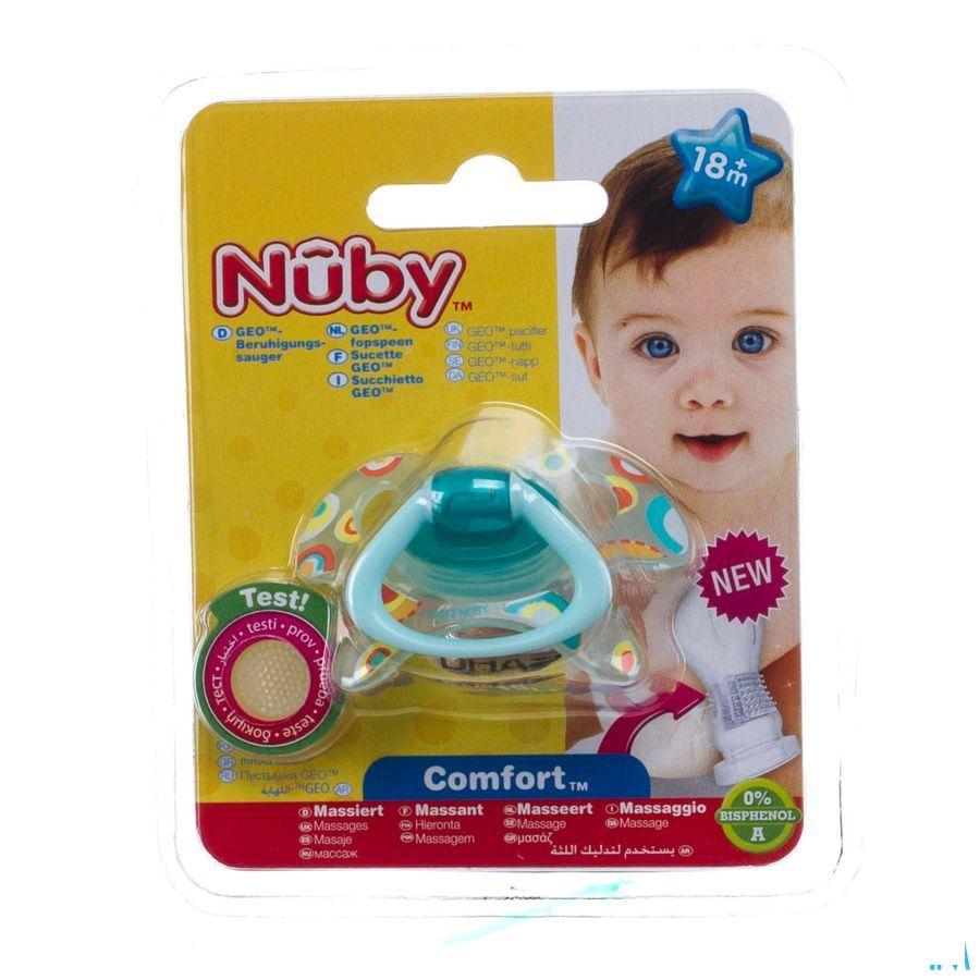 Nuby Sucette Orthodontique Geoac - 18m +   -  New Valmar