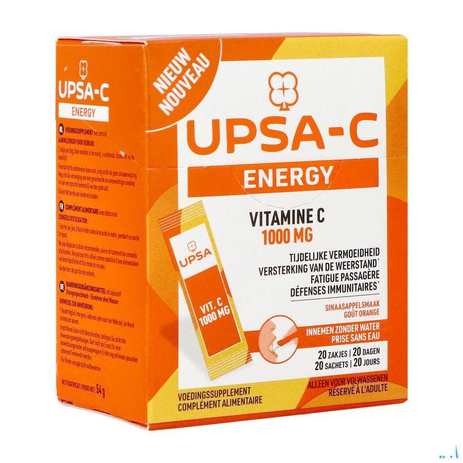 Upsa C Energy 1000 mg Zakje 20
