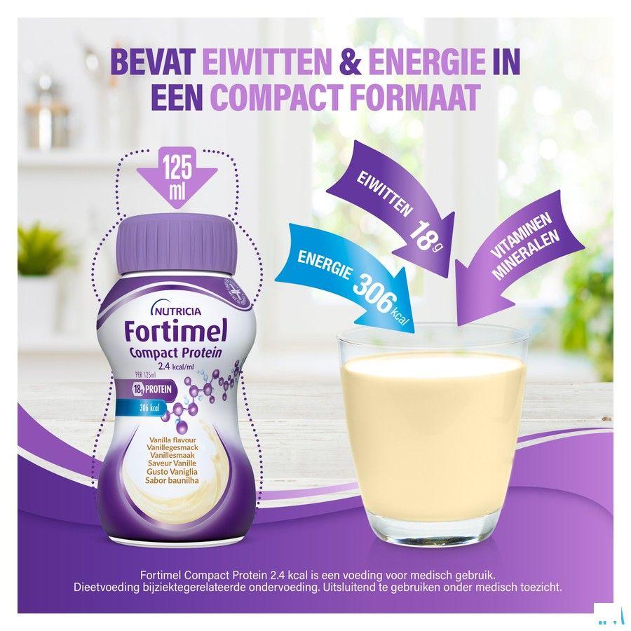Fortimel Compact Protein 2.4Kcal Vanilla 4 x 125 ml