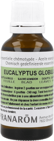 Eucalyptus Globuleux Huile Essentielle 30 ml  -  Pranarom