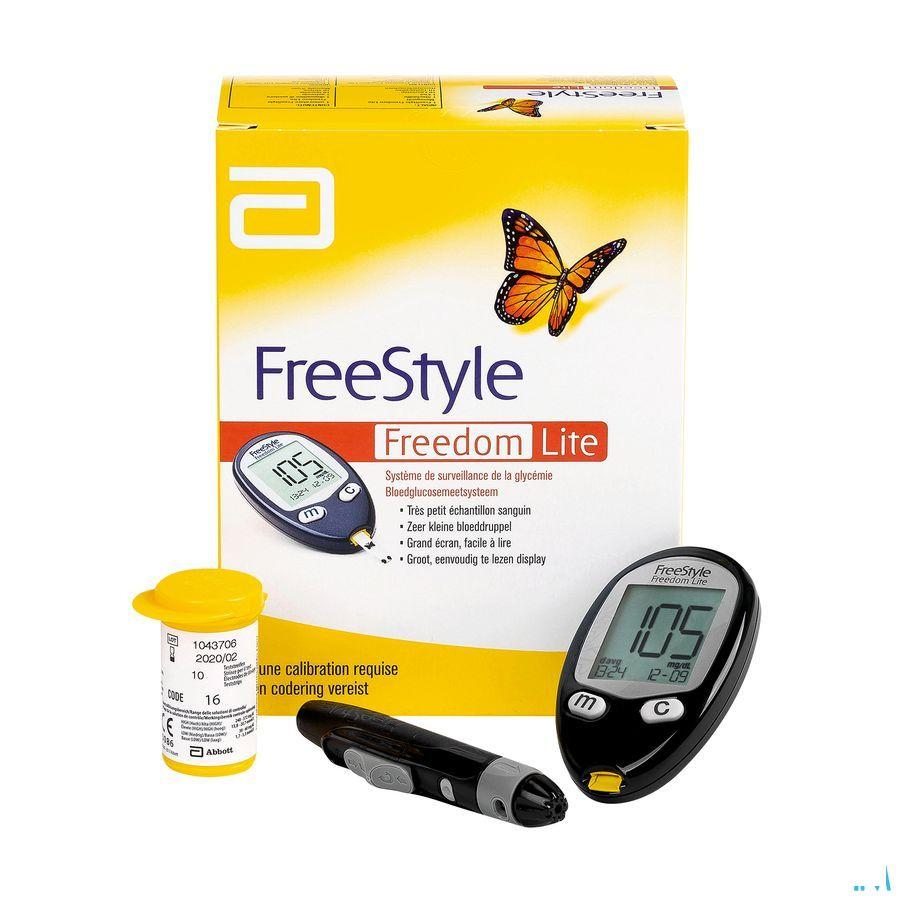 Freestyle Freedom Lite Bloedglucosemeter Startkit Belgie -  Abbott