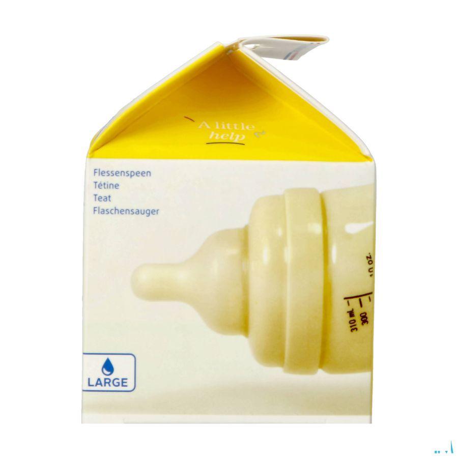 Difrax Flessenspeen Natural Wide Large 678  -  Difrax