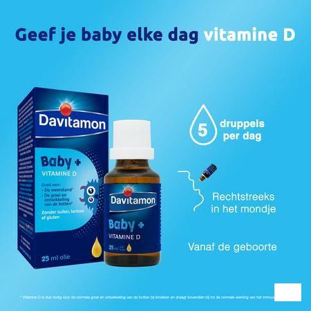 Davitamon Baby Vitamine D Olie 25 ml