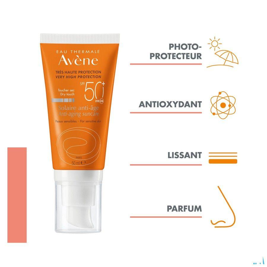 Avene Zonnecreme Ip50 + Anti age 50 ml  -  Avene