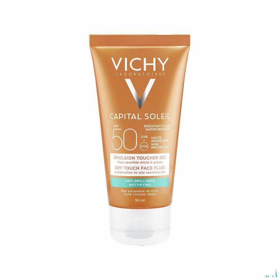 Vichy Cap Oplossing Ip50 + Gezichtscreme Dry Touch 50 ml  -  Vichy