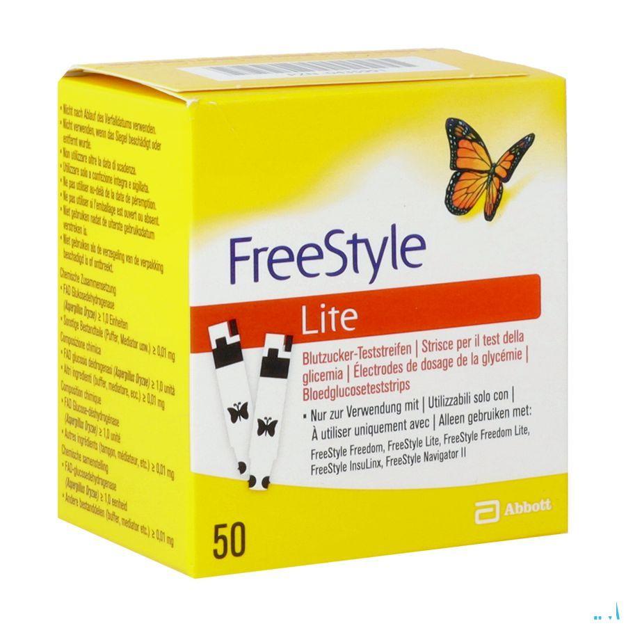 Freestyle Lite 50 Strips  -  Abbott