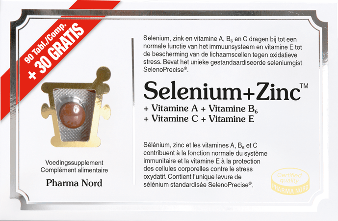 Selenium + zinc Tabletten 120 (90 + 30)  -  Pharma Nord