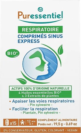 Puressentiel Respiratoire SinusExpress Comp 15