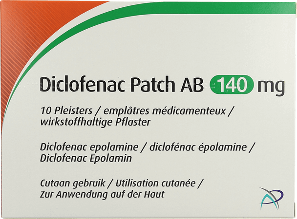 Diclofenac Patch Ab 140Mg Pleister 10  -  Aurobindo
