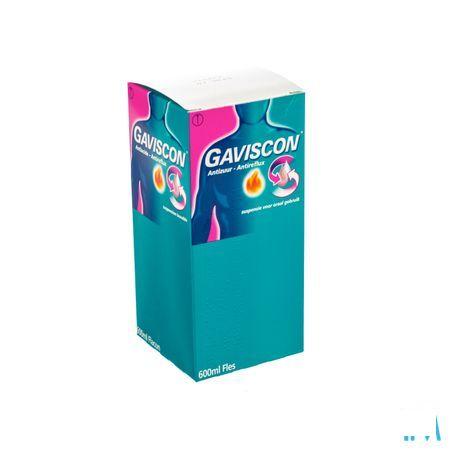 Gaviscon Antizuur-antireflux Suspensie Oraal Gebr.600 ml