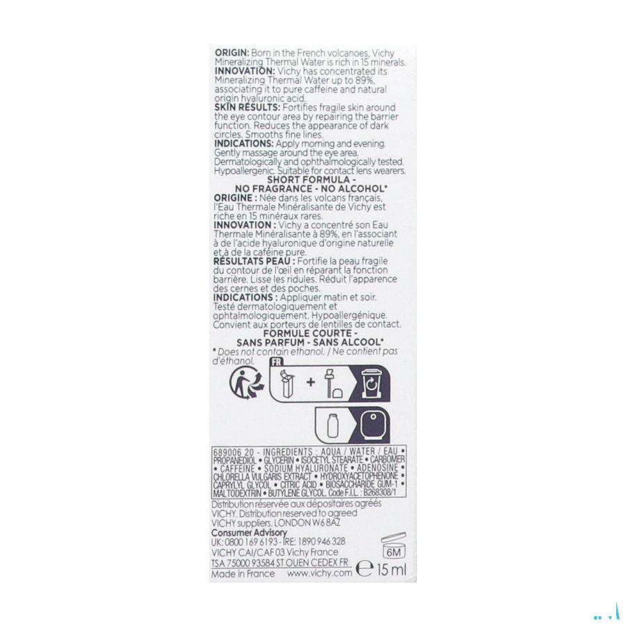 Vichy Mineral 89 Ogen 15 ml  -  Vichy