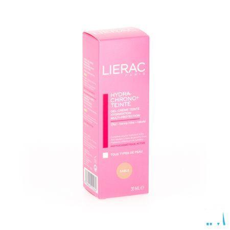 Lierac Hydra Chrono+teinte Sable Gel-creme Tube 30 ml