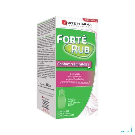 Forterub Ademhalingscomfort Siroop 200 ml  -  Forte Pharma