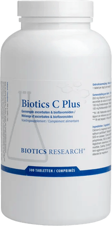 Biotics C Plus (1000mg) 300 tab 300 tabletten  -  Energetica Natura