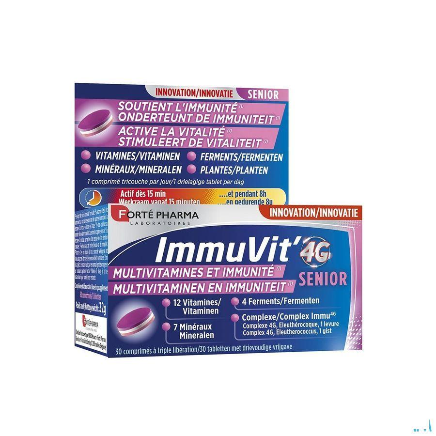 Immuvit 4G Senior Comp 30  -  Forte Pharma