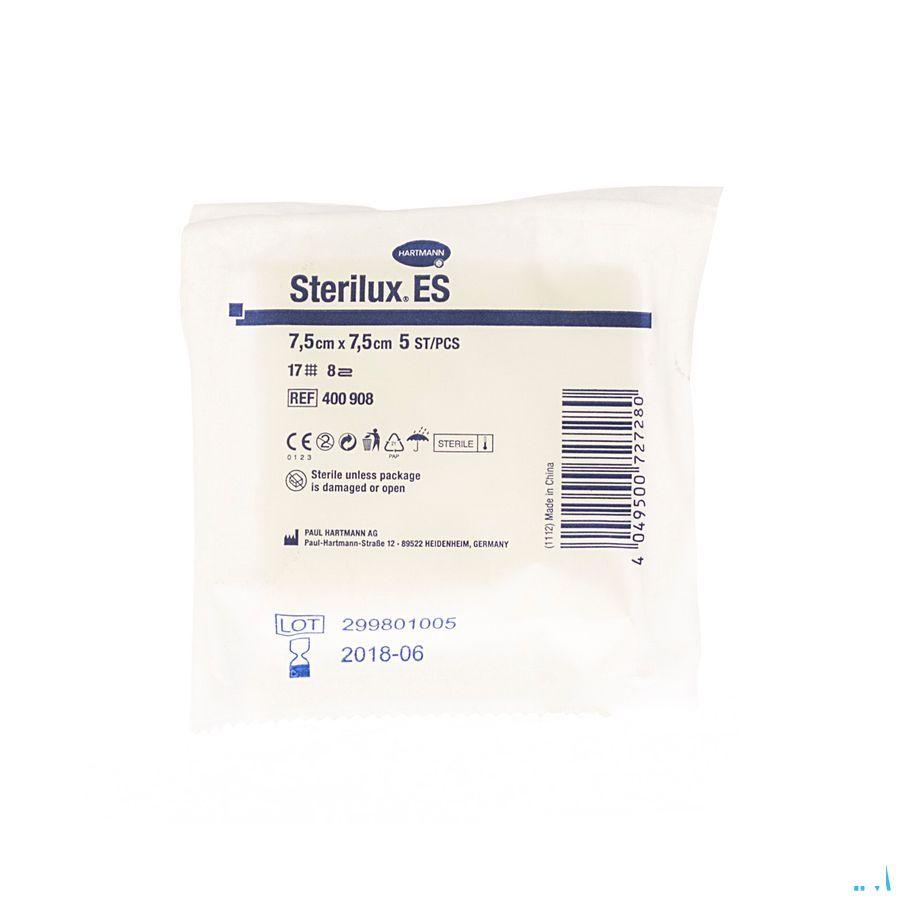 Sterilux Es 7,5x7,5cm 8l.st. 30x5 P/s  -  Hartmann