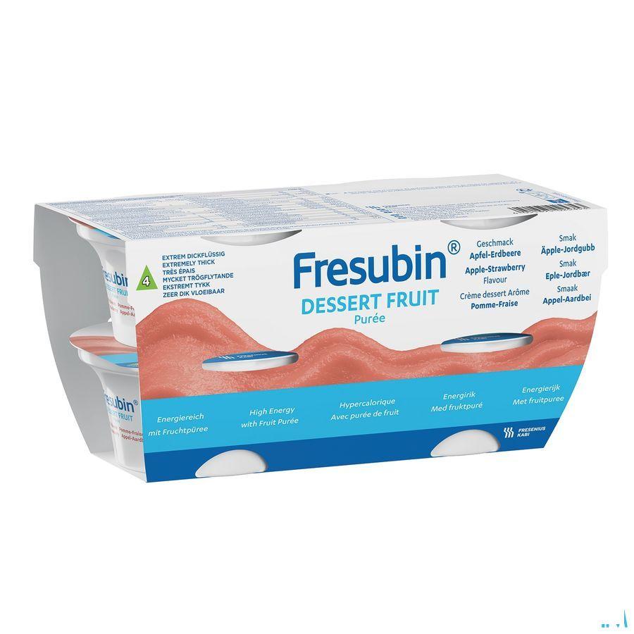 Fresubin Dessert Fruit 125 gr Pommefraise/appelaardbei  -  Fresenius
