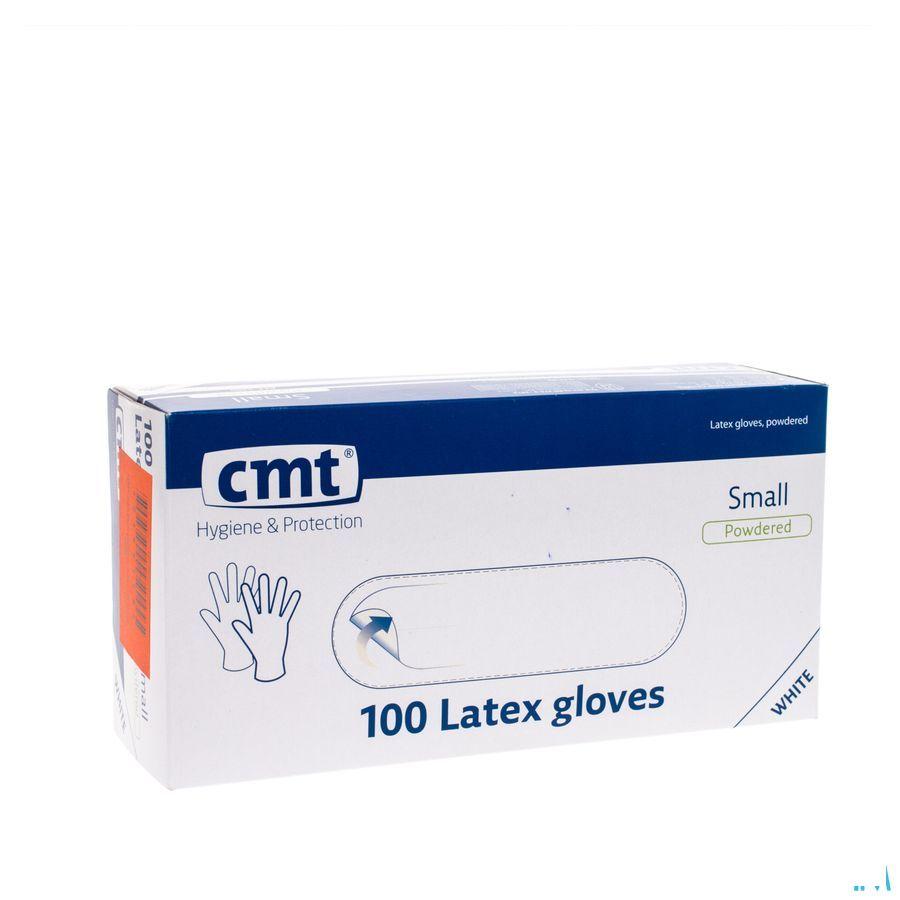 Cmt Handschoenen Latex Wit Lp M 100  -  Infinity Pharma