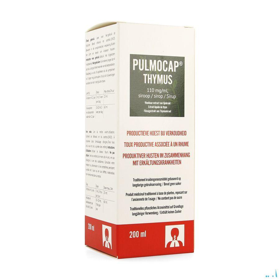 Pulmocap Thymus Siroop 200 ml 