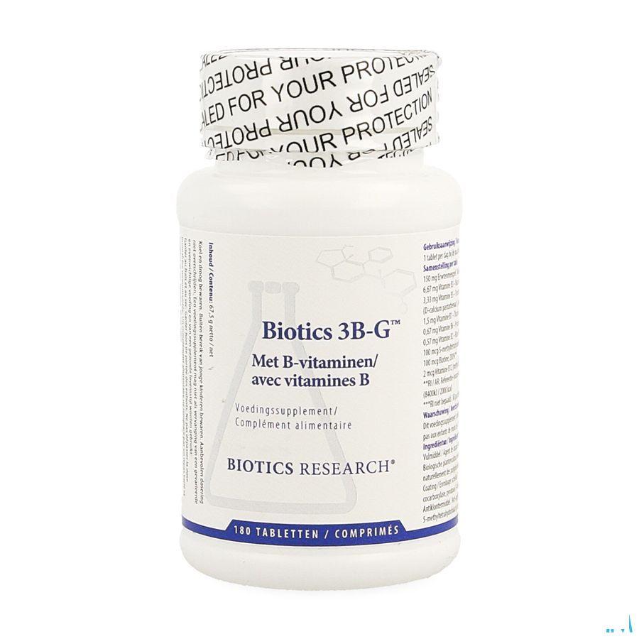 Biotics 3B-G 180 comprimés  -  Energetica Natura