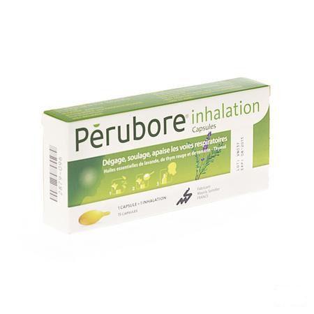 Perubore Inhalateur Huile Essentielle Capsule 15