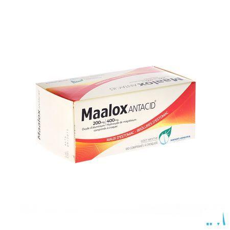 Maalox Antacid 200/400 Comprimes 100