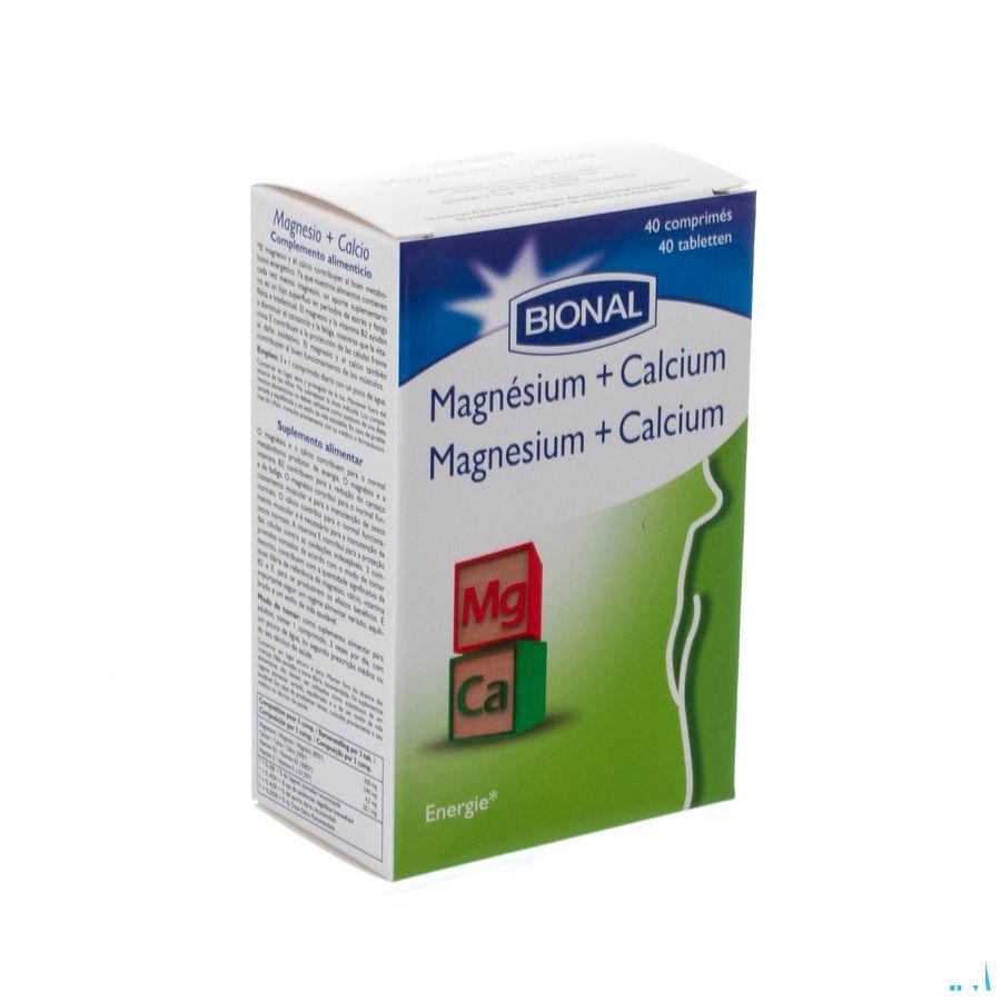Bional Magnesium + Calcium Tabl 40