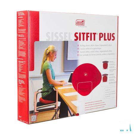 Sissel Sitfit Plus Zitkussen Blauw + Pomp  -  Sissel