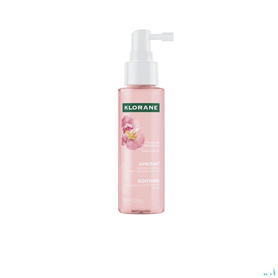 Klorane Capilaire Sos Serum Pioenroos Bio 100 ml