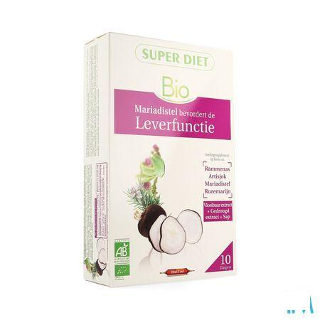 Super Diet Complexe Spijsvertering Bio Ampullen 20x15 ml  -  Superdiet Laboratoires